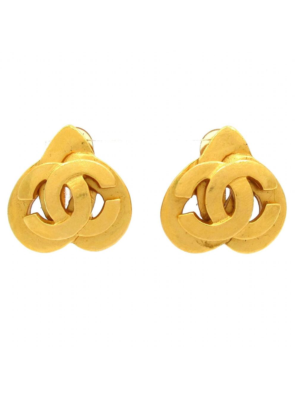 Chanel Gold Hardware Clip On Earrings #373940C79B